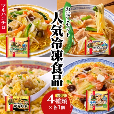 マルハニチロ 冷凍食品 詰合せ4種類 お試しセット 045-012