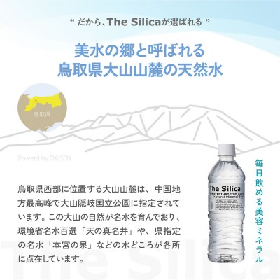 【定期便6回コース】The Silica 軟水シリカウォーター 500ml×24本×6回 計144本