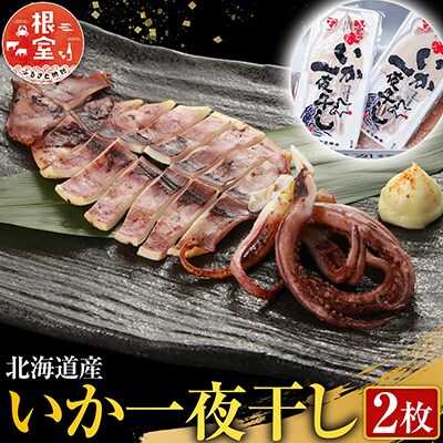 【北海道産】いか一夜干し2枚 G-14079
