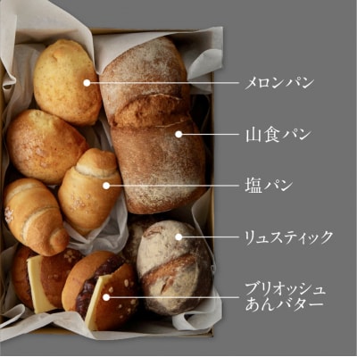 【PATISSERIE ASAKO IWAYANAGI】パン詰め合わせ(9個セット)