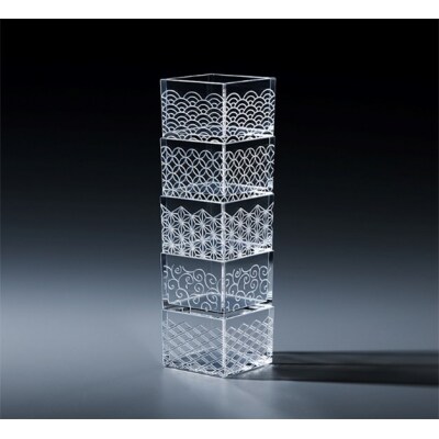 【TOMONARI】アクリル升 mas/mas OJU(お重)セット【世田谷みやげ】