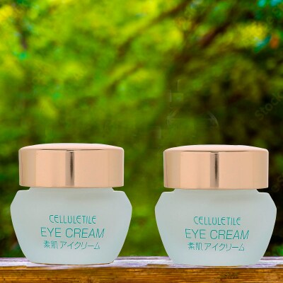 【全3回定期便】セルティユ素肌アイクリーム 15g×2個(3回) [オリジナル成分マロンエキス配合]