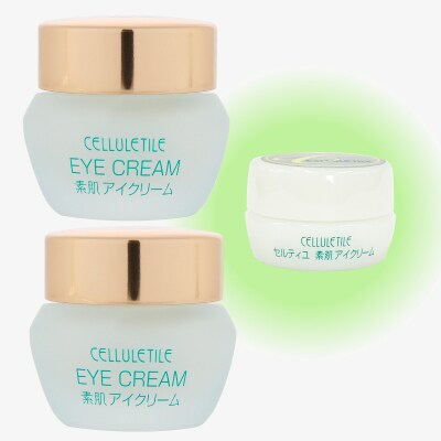 【全3回定期便】セルティユ素肌アイクリーム 15g×2個(3回) [オリジナル成分マロンエキス配合]