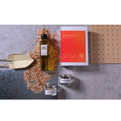 【自家製】燻製調味料3点セット(燻製オリーブオイル・燻製ソルト・燻製ペッパー)