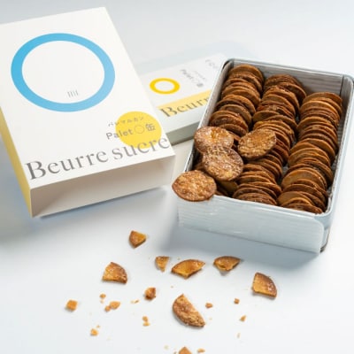 【EQUALLY】バターシュガークレープのパレマル-Palet○-缶