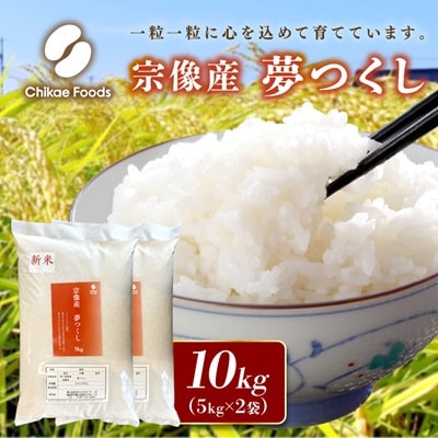 宗像産 夢つくし 10kg(5kg×2)【ちかえフーズ】_HA1808