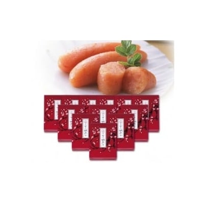 【毎月お届け】無着色辛子明太子600g切大【うめ屋】_HB0096