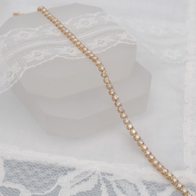 K18 3.0ctダイヤモンドブレス　HH019715