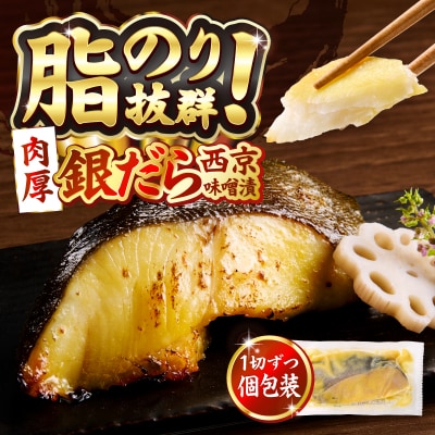 銀鱈西京味噌漬け(約110g×12切れ)(a23-039)