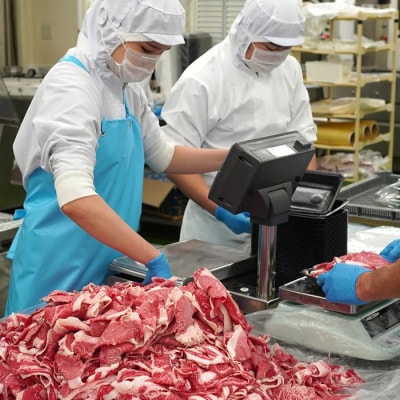 【定期便3ヶ月2026年4月発送～】淡路牛 切り落し1.2kg (300g×4PC)　ao05122