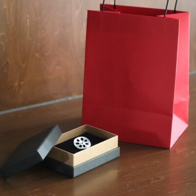 レンコン-パッド　ピンブローチ(銀) 【kt059-003-2】