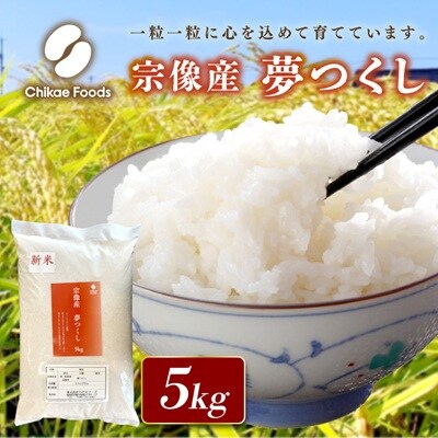 宗像産 夢つくし 5kg【ちかえフーズ】_HA1807