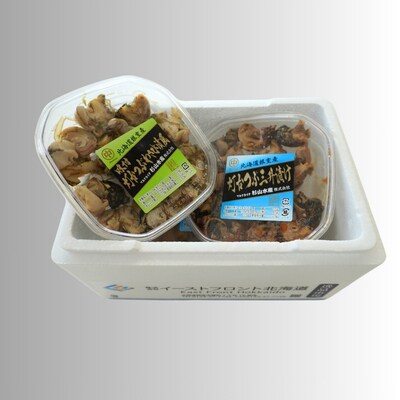 つぶわさび漬130g×2P・三升漬け130g×2P【12/31決済分まで1月配送】 A-83004