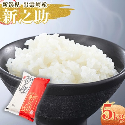 【令和7年産新米】新潟県出雲崎町産「新之助」精米 5kg