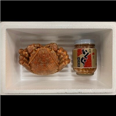 【北海道根室産】醤油いくらと毛がに C-01065