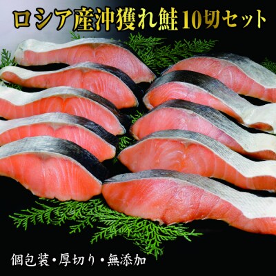 沖獲れ鮭10切(個包装) C-41005