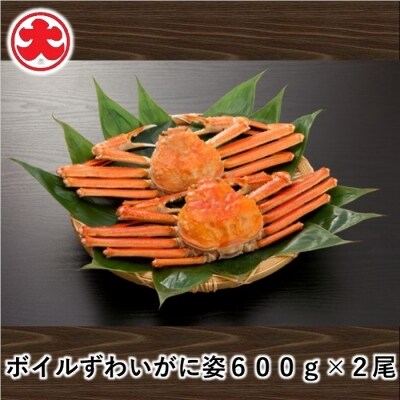 ボイルずわいがに姿600g×2尾 B-01056
