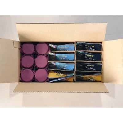 さばの煮付け3種と焼きほぐし鮭セット A-09074