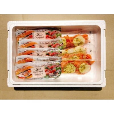 スモークサーモン&スモークサーモンカプレーゼ C-09038