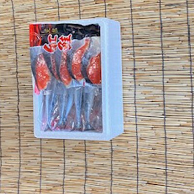 甘塩紅鮭5切×2P・冷凍生さんま5尾×2P A-76008