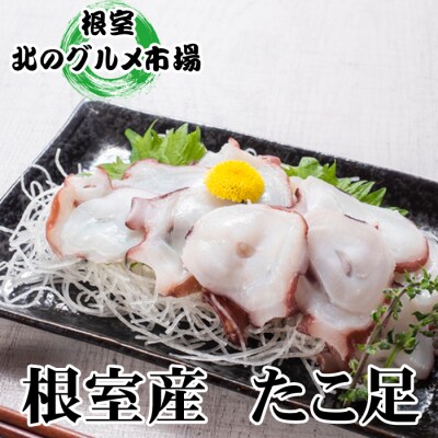 【北海道根室産】お刺身用たこ足2本(計2～2.5kg) C-76027
