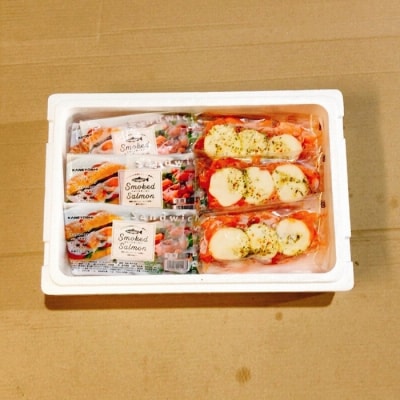 サーモン計1kg&サーモンカプレーゼ計1kg F-09012