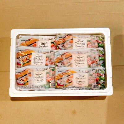サーモン4～8P&塩さばフィレ1枚×30P F-09023