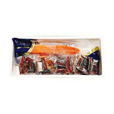 トラウトサーモン2～5本&鮭とば100g×9P F-09026