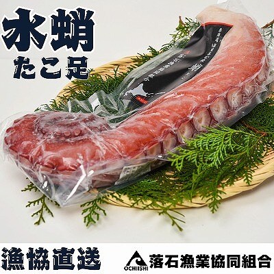 【北海道根室産】ボイル水たこ足7本(計7.5kg) E-20002