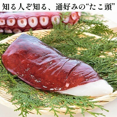 【北海道根室産】ボイル水たこ頭カット2P(計1kg) G-20001