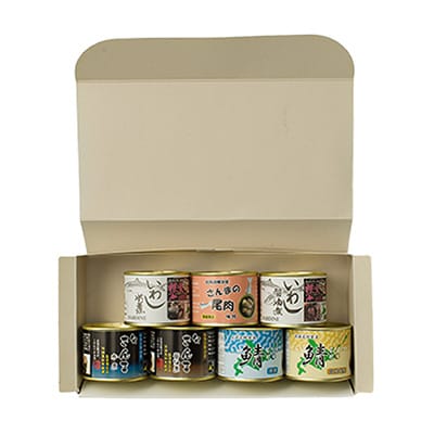 【北海道根室産】さんま・さば・いわし水煮・味付セット(計7缶) A-78031