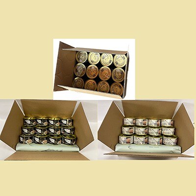 水煮缶詰セット36缶 E-78008