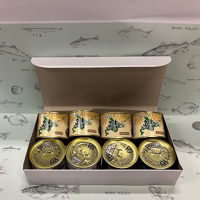 【北海道根室産】さば水煮190g×4、さば白味噌煮190g×4 A-78026