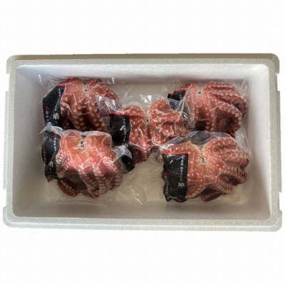 【北海道根室産】柳蛸ボイル5杯(計5kg) D-20011