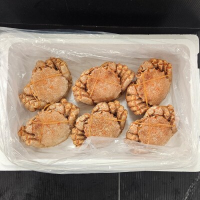 冷凍ボイル毛蟹 360g前後×6尾 D-66016