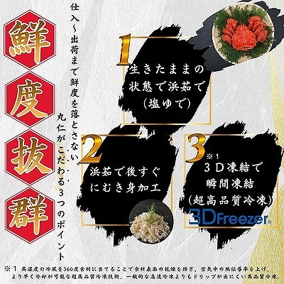 花咲ガニむき身【桐箱入り】フレーク80g×2段×4 B-50010