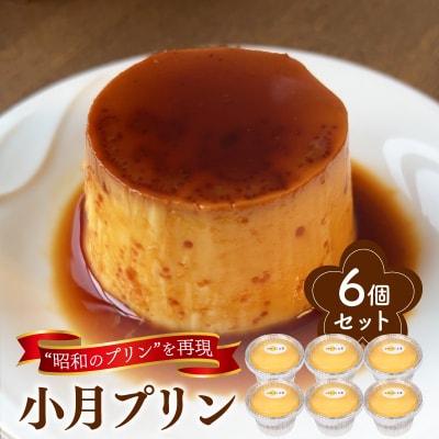 小月プリン 6個入 冷蔵 ※配送指定日必須 LD001-y