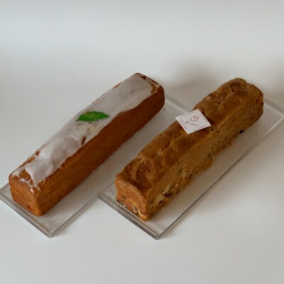 Buche Cake Bset(オレンジケーキ1本、フルーツケーキ1本)