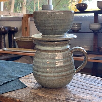 コーヒーサーバーセット(みかん灰)