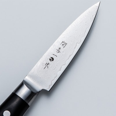 関喜一作/ダマスカスモデル 皮むき包丁