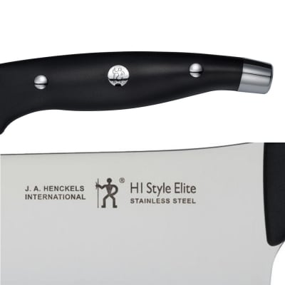 ヘンケルス HIスタイル エリート 三徳包丁 180mm ブラック 日本製 三徳 包丁