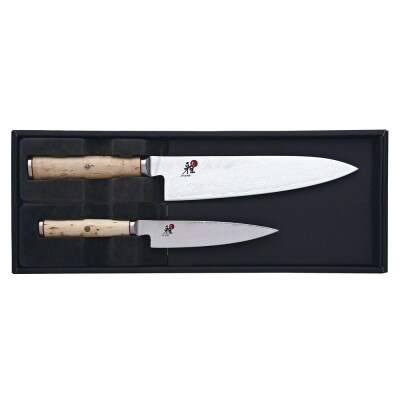 MIYABI ミヤビ「5000MCD 牛刀 / 小刀セット 日本製」ダマスカス 34373-002