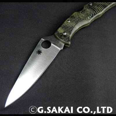 H45-07 【スパイダルコ】エンデューラ4ZOME グリーン(アウトドアナイフ)
