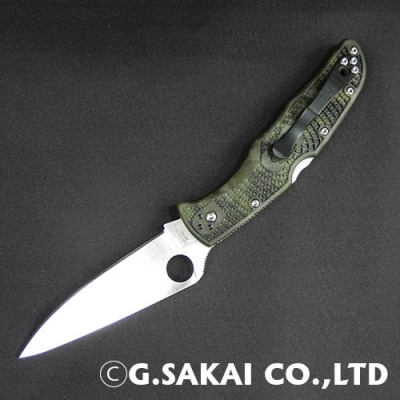 H45-07 【スパイダルコ】エンデューラ4ZOME グリーン(アウトドアナイフ)