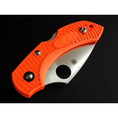 H30-50 【スパイダルコ】ドラゴンフライ2 オレンジ(折りたたみナイフ)