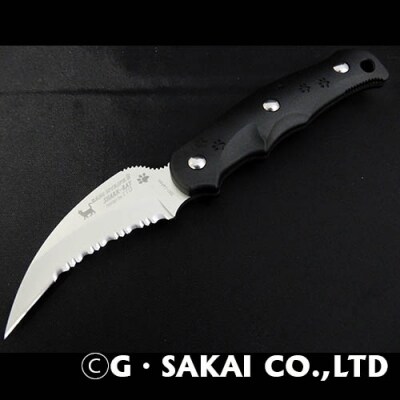 H35-12 サビニャイフ9 SHARK-RAY (シャークレイ)スナネコver ブラックFRN