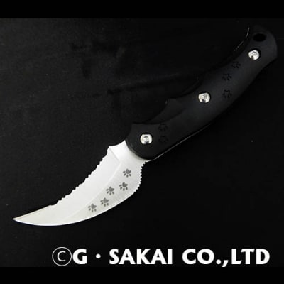 H35-12 サビニャイフ9 SHARK-RAY (シャークレイ)スナネコver ブラックFRN