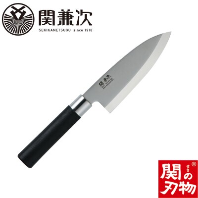 プラ柄 口金付き和包丁 出刃 150mm【最長6か月を目安に配送】 H15-22