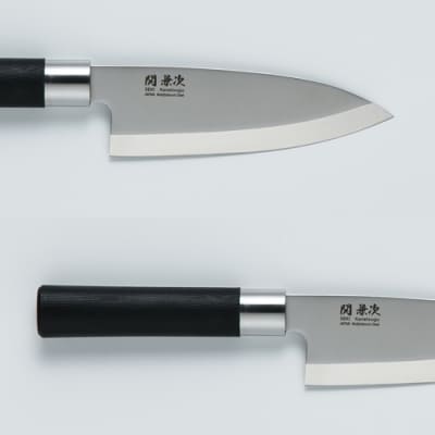 プラ柄 口金付き和包丁 出刃 150mm【最長6か月を目安に配送】 H15-22