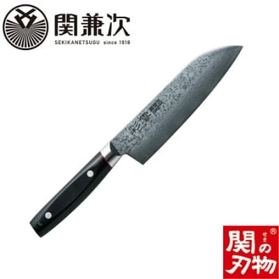 ダマスカス包丁 彩雲 三徳 H29-14【最長1年を目安に配送】